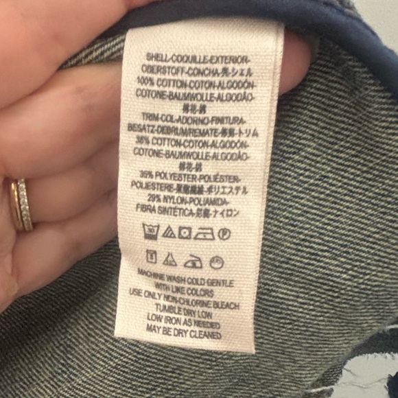 Free People Cropped Denim Jacket XS - Picture 12 of 12